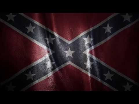 Confederate Flag waving animation Full HD dangraf art