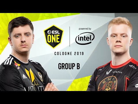 CS:GO - Vitality vs. ENCE [Overpass] Map 1 - Group B - ESL One Cologne 2019