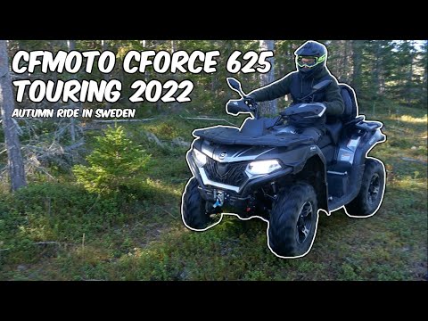 CFMOTO CFORCE 625 TOURING 2022 |  Autumn ride in Sweden 🍂🇸🇪