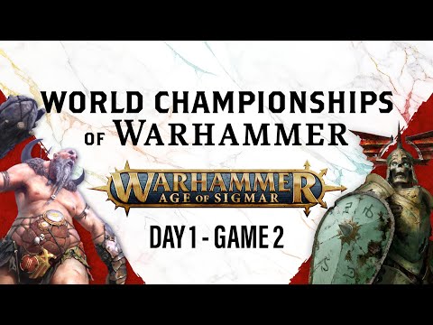 Age of Sigmar - Round 2 - World Championships of Warhammer - Soulblight Gravelords v Sons of Behemat