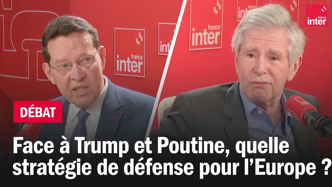 Le débat du 7/10 : "Face à Trump et Poutine, quelle stratégie de défense pour l’Europe ?"