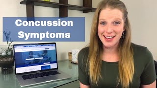 Concussion Symptoms