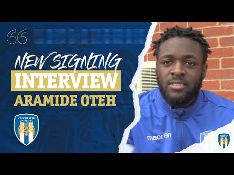 NEW SIGNING| Oteh on joining Colchester United