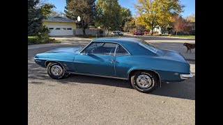 Video Thumbnail for 1969 Pontiac Firebird Coupe