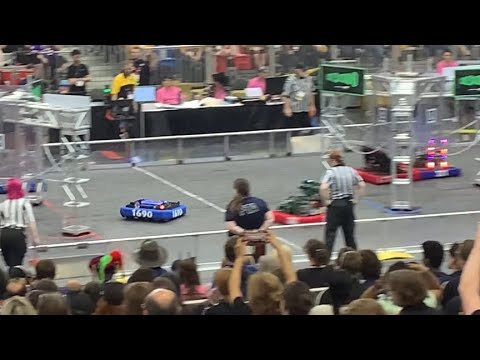 FRC 1690 Orbit Clean Robot Video - FRC Worlds 2024 Daly M8