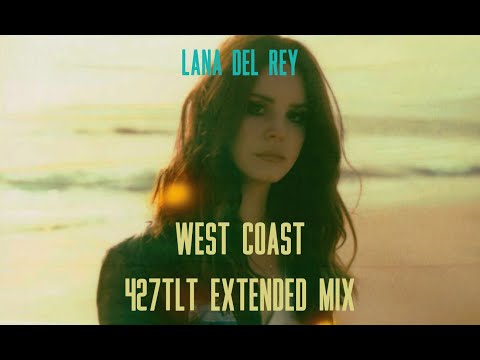 Lana Del Rey - West Coast (but your life will be changed) (Visualizer + HQ  + SFX)