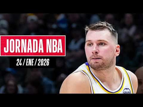 ¡33 PUNTOS de LUKA DONČIĆ para la VICTORIA! | Resultados Jornada NBA (24/ene/2026)