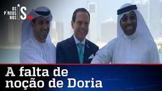 Doria vai ao interior da Paraíba e pergunta: "Quem aqui já foi a Dubai?"