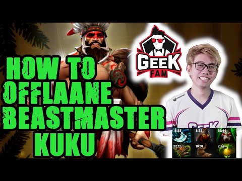 GeeKFam.Kuku Let Me Teach You How To Offlane Beastmaster 24 Min GG Best Filipino Offlaner