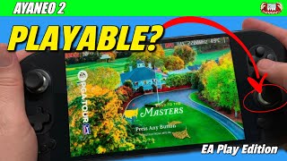 EA Sports PGA Tour Home of the Majors on the Ayaneo 2 - Is it Playable?