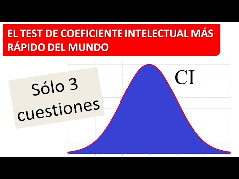 EL TEST DE INTELIGENCIA MÁS RÁPIDO DEL MUNDO (Sólo tres cuestiones)
