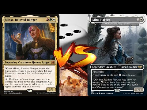 Minsc VS Thalia - MTG EDH Duel Commander Cartes Magic