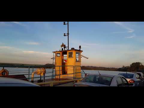  TRAVESSIA NA BALSA RIO TIETÊ ATÉ ITAPUI SP