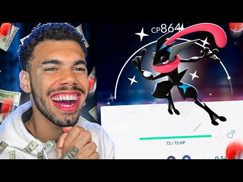 CONSEGUI UM GRENINJA SHINY - POKEMON GO | Cris |