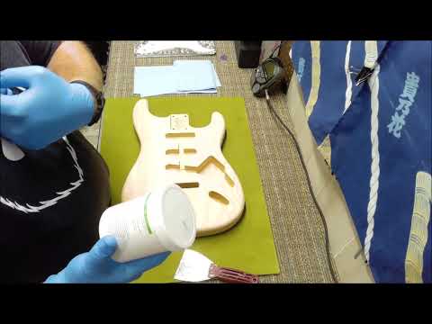 On The Bench Vol 8 Stratocaster Assembly Part 1 Grain Filling The Body