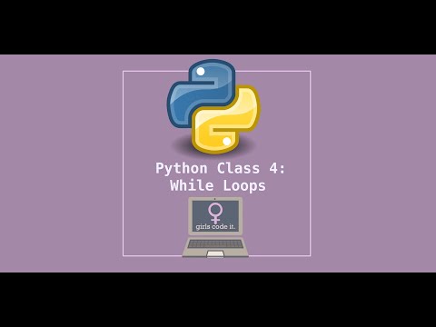 Python Session 4 For While Loops