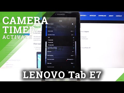 How to Set Camera Timer on LENOVO Tab E7 – Use Camera Timer