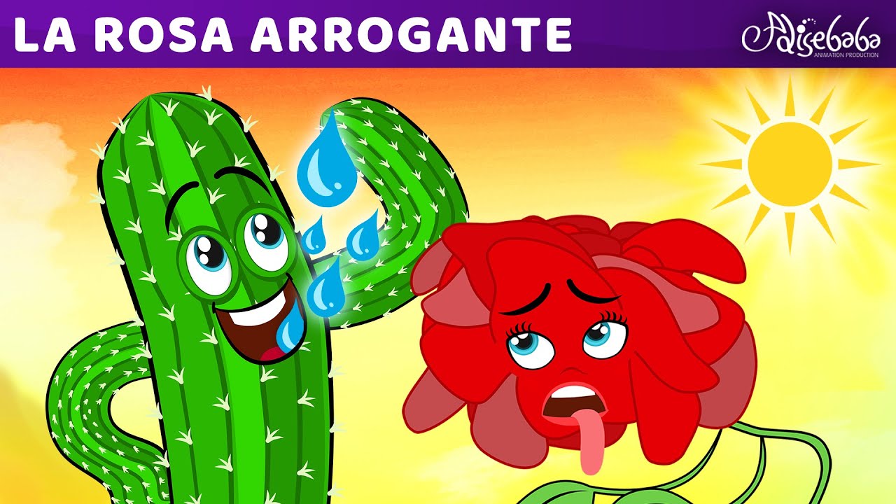 La Rosa Arrogante | Storie Per Bambini Cartoni Animati I Fiabe e Favole Per Bambini