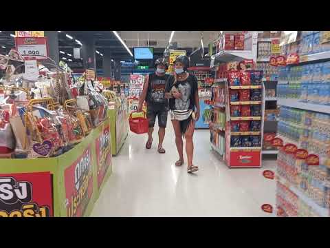 Compras no Big C Extra, Patong, Phuket, Tailândia