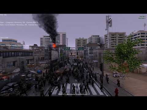 250 U.S. Soldiers vs 250 Catapult.UEBS Ultimate Epic Battle Simulator.