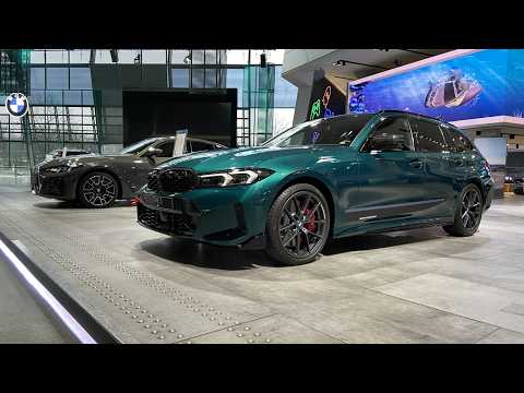 2025 BMW M340i Touring G21 in Lagunengrün metallic + M Performance Parts