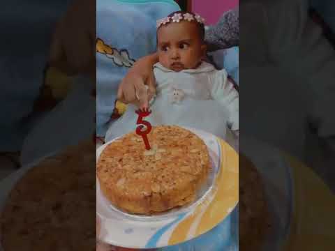 5th month cake cutting ceremony 🐠🤩👸👸😘😘