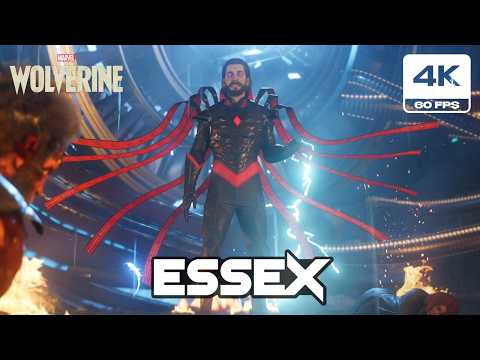 Marvel Wolverine -  Essex (Mr. Sinister) Final Boss Fight (4K 60FPS PS5 PRO)