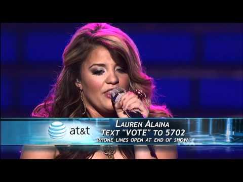 true HD Lauren Alaina "Maybe It Was Memphis" Top 2 American Idol 2011 (May 24)