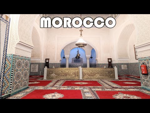 Mausoleum of Moulay Ismail in Meknes, Morocco