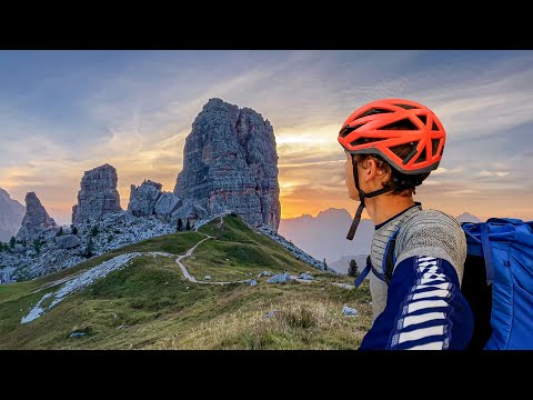 Solo Climbing The Famous Cinque Torri