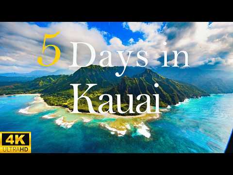 How to Spend 5 Days in KAUAI Hawaii | Travel Itinerary