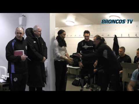 Jade Johnson shirt presentation...