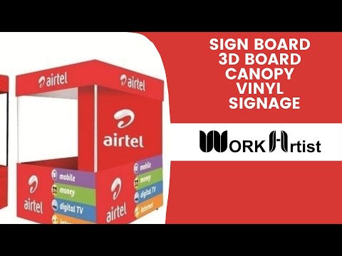 Multicolor colorful acrylic sign board, for advertisement