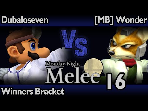 MNM 16 Melee - Dubaloseven (Dr Mario) vs MB Wonder (Fox) - Winners Bracket
