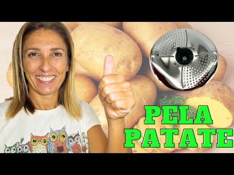 Pela patate bimby - dimostrazione utilizzo