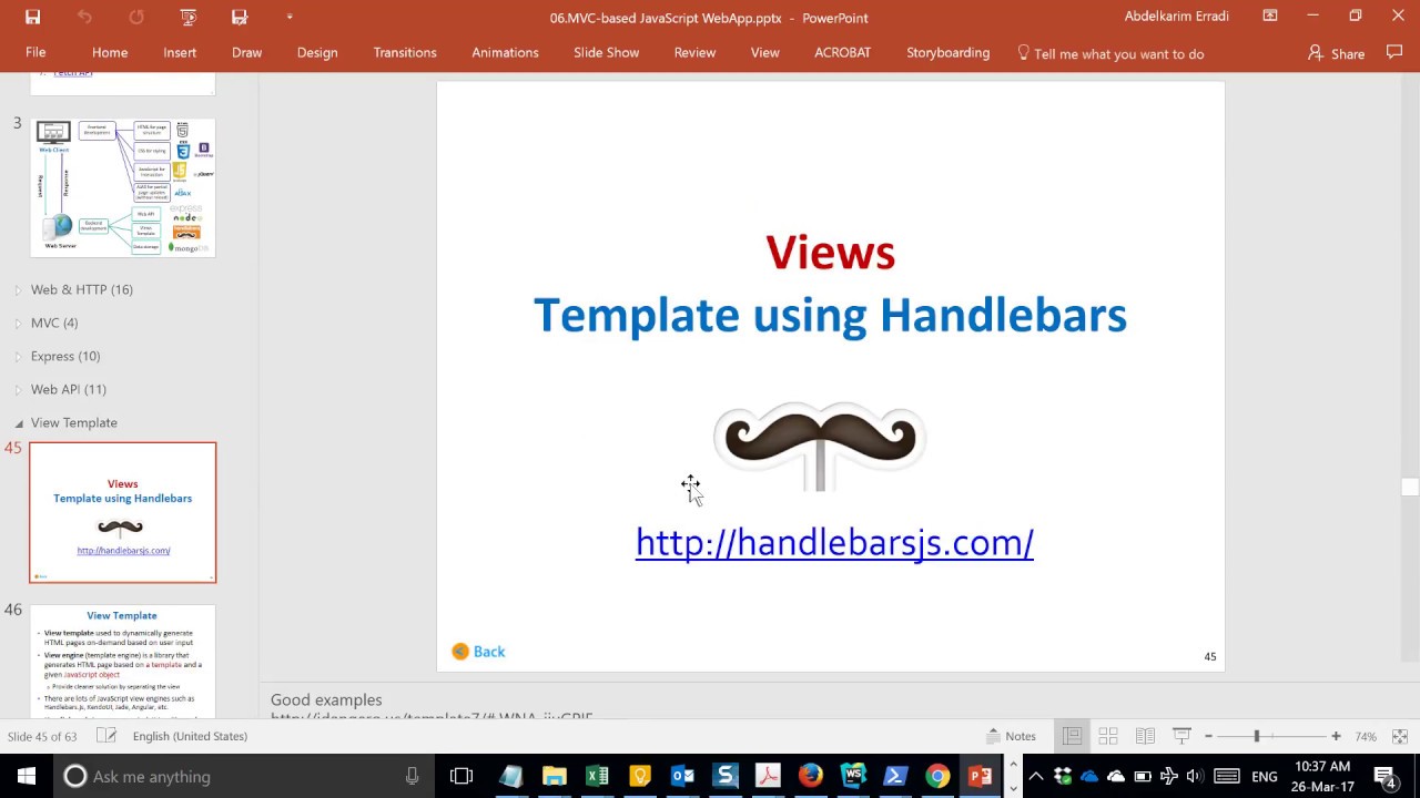 Handlebars Templates - Client-side rendering