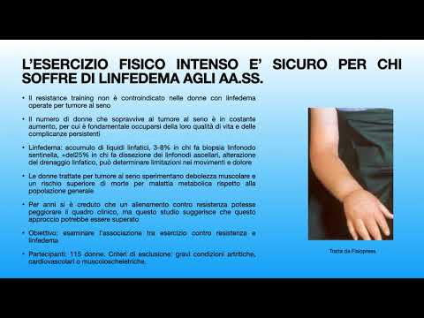 Una buona notizia per chi soffre di linfedema