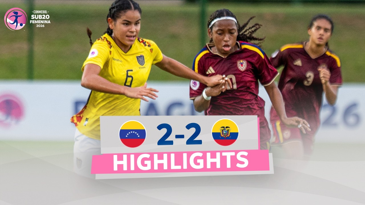 Venezuela U20 vs Ecuador U20 Highlights