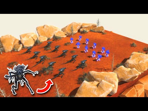 10 Xenomorph vs 10 of Every Units ! Animal Revolt Battle Simulator - ARBS