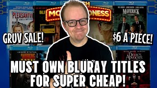 I Don’t JUST Talk About 4Ks! Here Are Some GREAT Bluray Recommendations! | Gruv MARCH Madness SALE!