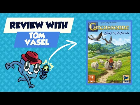Sheep & Shepherds Carcassonne Review:  Quick Take with Tom Vasel