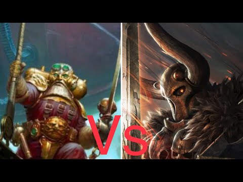 Kharadron Overlords Vs Slaves to Darkness (2000pts): Age of Sigmar Battle Report