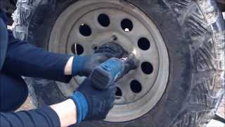 סוזוקי ג'ימני החלפת מחזיר שמן סרן אחורי   suzuki jimny replace rear bearing oil seal