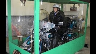Ohio man buried astride beloved Harley motorcycle :On the highway to heaven