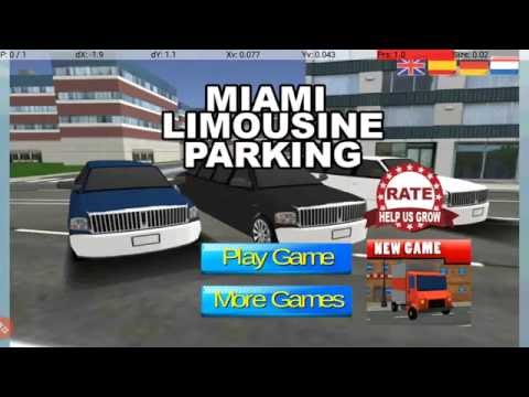 Miami Limousine car Parking Video