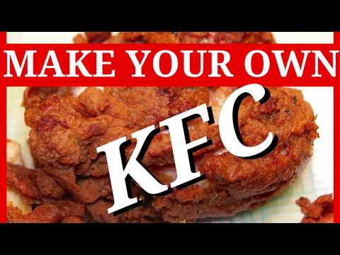 KFC’s Secret Recipe of 11 Herbs & Spices Finally Revealed? Homemade Kentucky Fried Chicken!