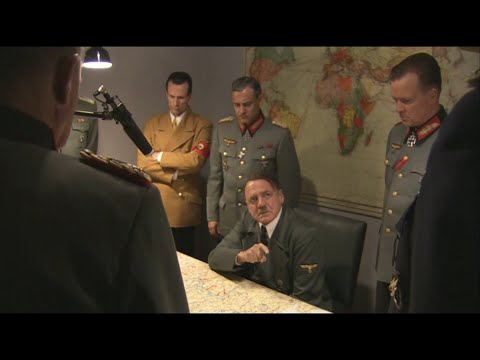 Der Untergang (Downfall) Making Scene - Hitler orders Koller to aid Steiner