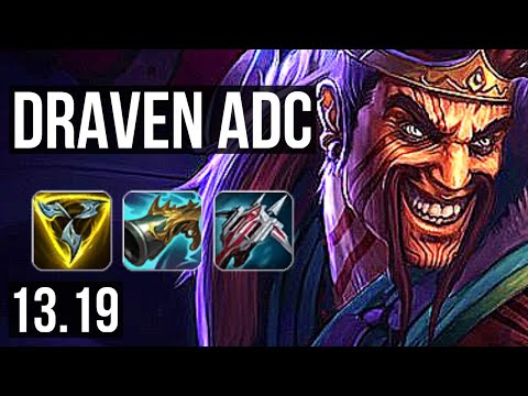 DRAVEN & Thresh vs EZREAL & Neeko (ADC) | 9/1/6, 1.4M mastery, Legendary | EUW Master | 13.19