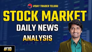 #10 Stock Market NEWS Analysis(telugu) | HDFC BANK | RELIANCE | IRAN | USA | INDIA