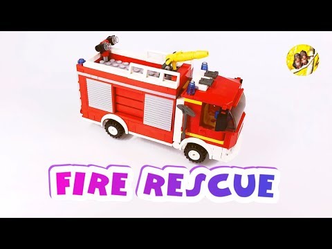 LEGO пожарная команда / видео- инструкция / Sluban M38 - B0626